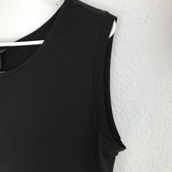 Mossimo L black asymmetrical tank - Picture 5 of 5